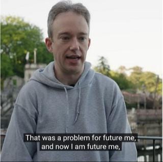 That was a problem for future me, and now I am future me.