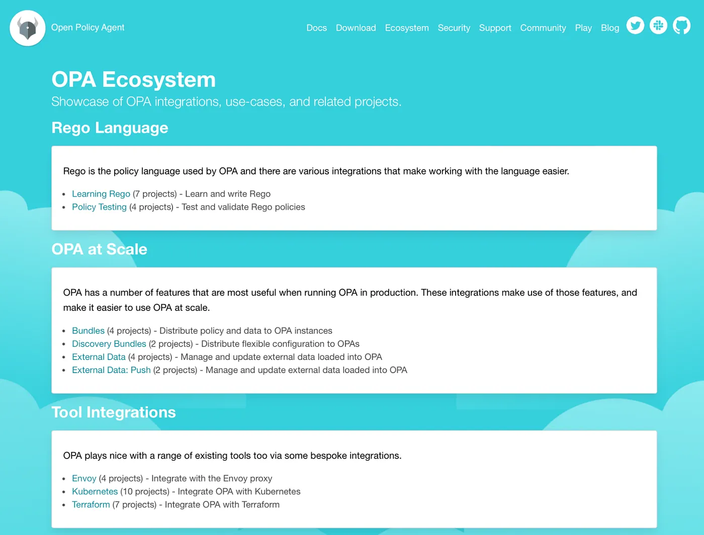 New OPA Ecosystem Showcase