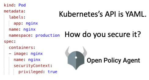 Banner image for securing the Kubernetes API with OPA